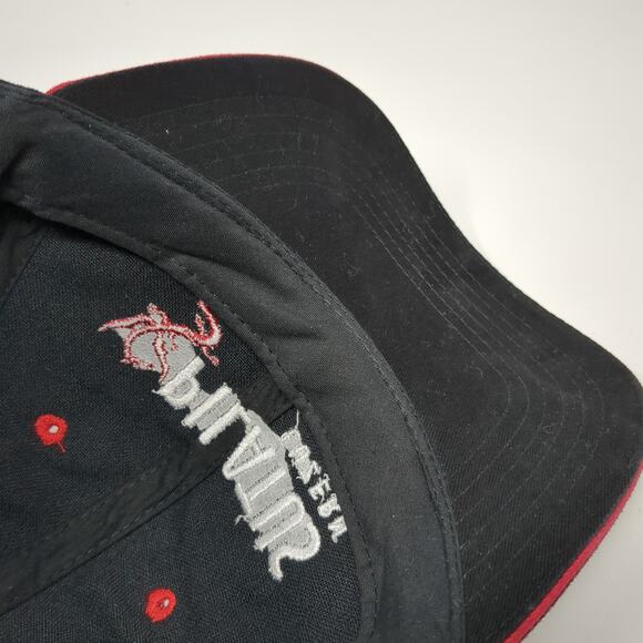 Pilatus Luzern Slideback Baseball Cap Black One Size Adjustable Embroidered - Picture 8 of 10